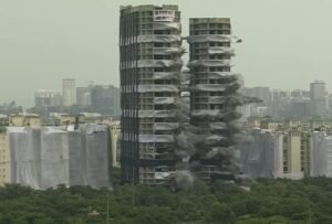 Noida Supertech Twin Tower Demolition