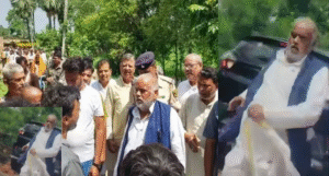 Nalanda Attack On Minister 