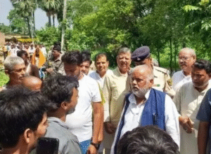 Nalanda Attack On Minister 