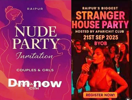 Nude Party Posters Controversy