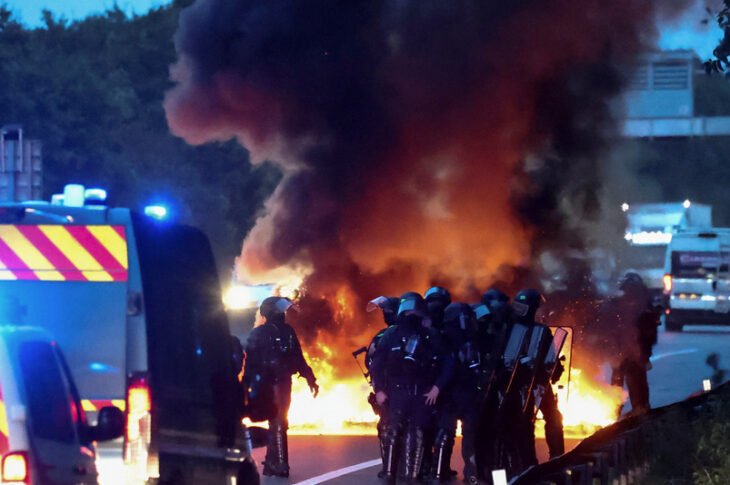 Protest in France