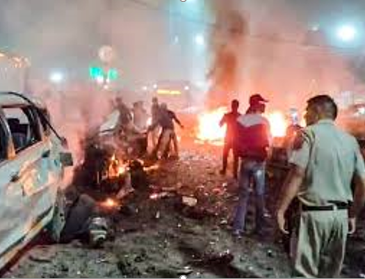 Delhi Lal quila metro station blast