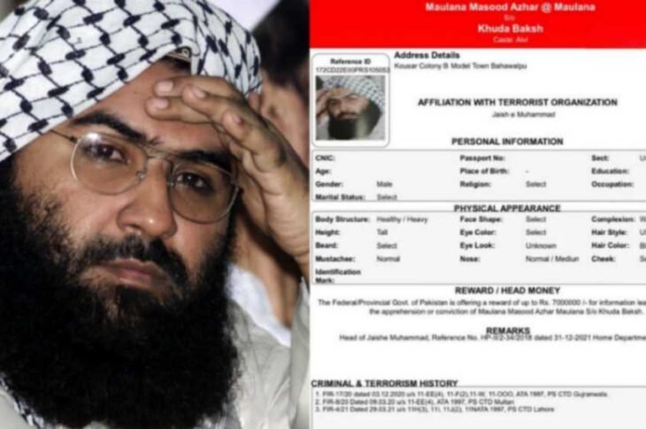 pakistan-increases-reward-on-masood-azhar-to-70-lakh
